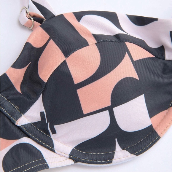 New with Tags Letter Print Cider Bikini (NWT) - Picture 4 of 5